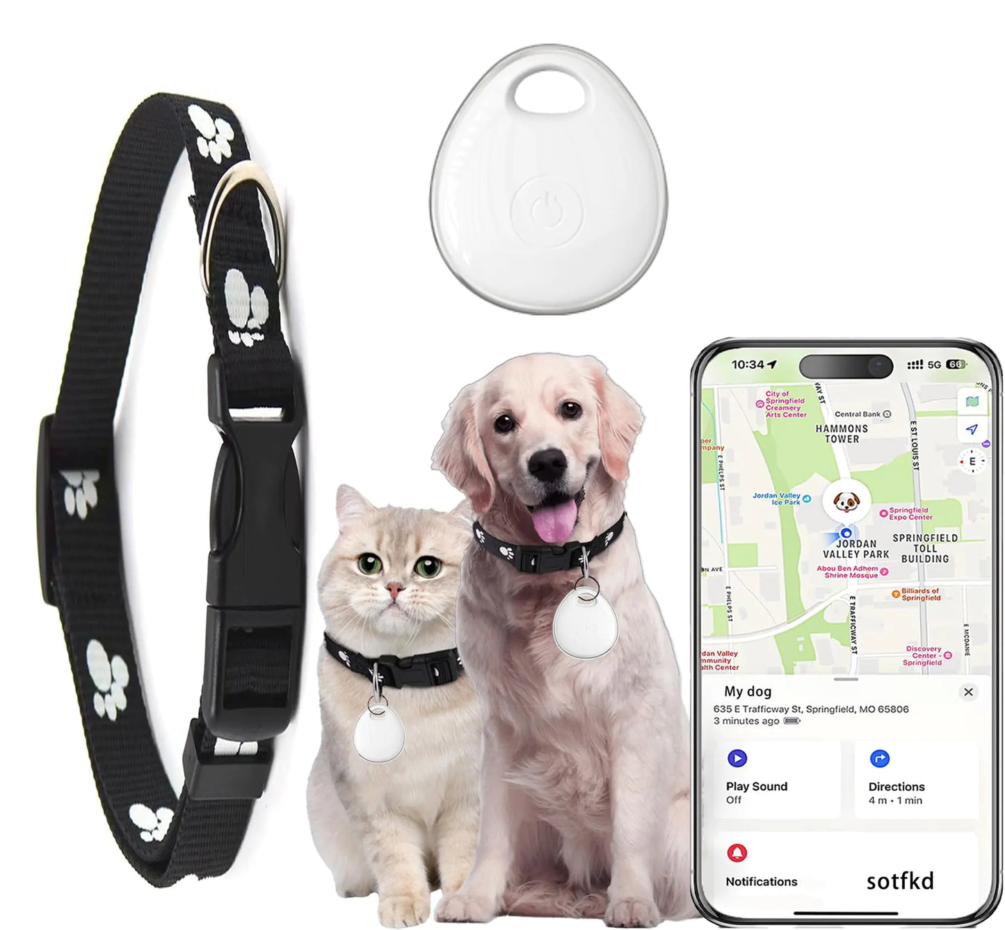 Dog Tracker-Airtag Cat Collar| Waterproof